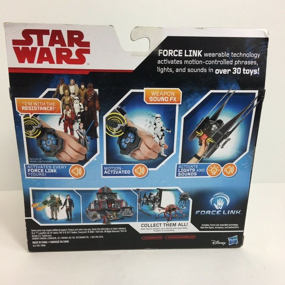 Star Wars Force Link Starter Kit Set Kylo Ren Action Figure Disney Wearable New - Picture 2 of 12